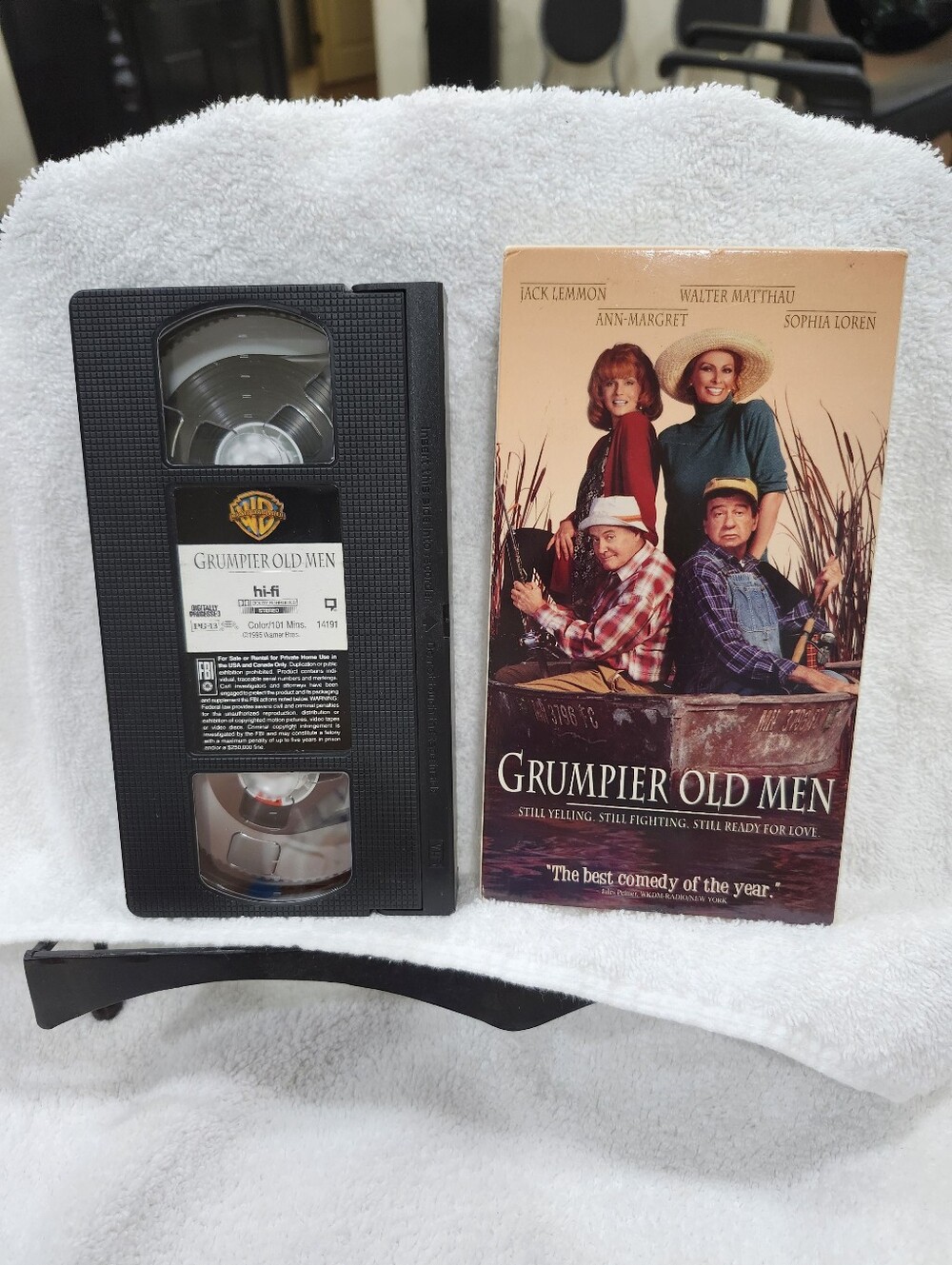Vintage 1996 "Grumpier Old Men" VHS Tape